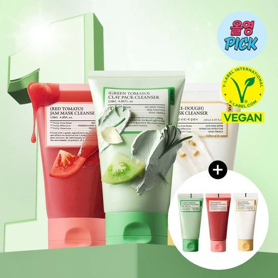FULLY VEGAN PACK CLEANSER 120ml (3 Type) (+30ml)
