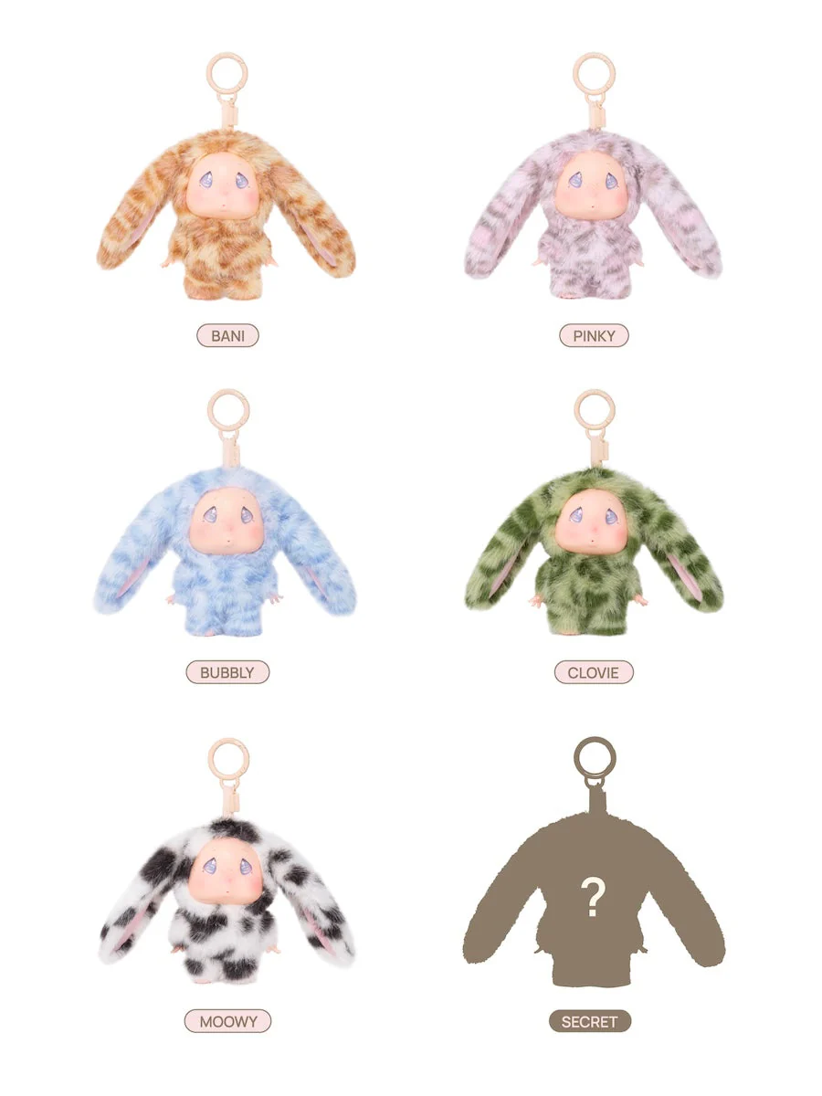 GLOWNY ALL MY LONY KEYRING
