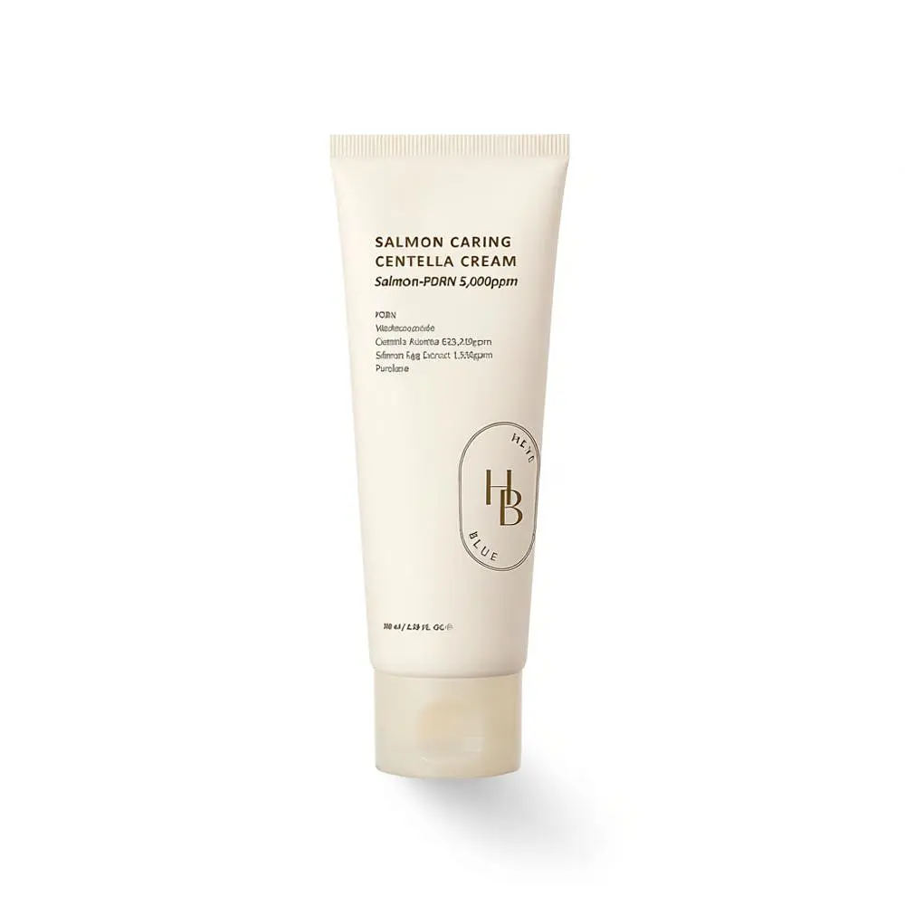 HEVEBLUE SALMON PDRN CARING CENTELLA CREAM 100ml 1+1 - Image 2