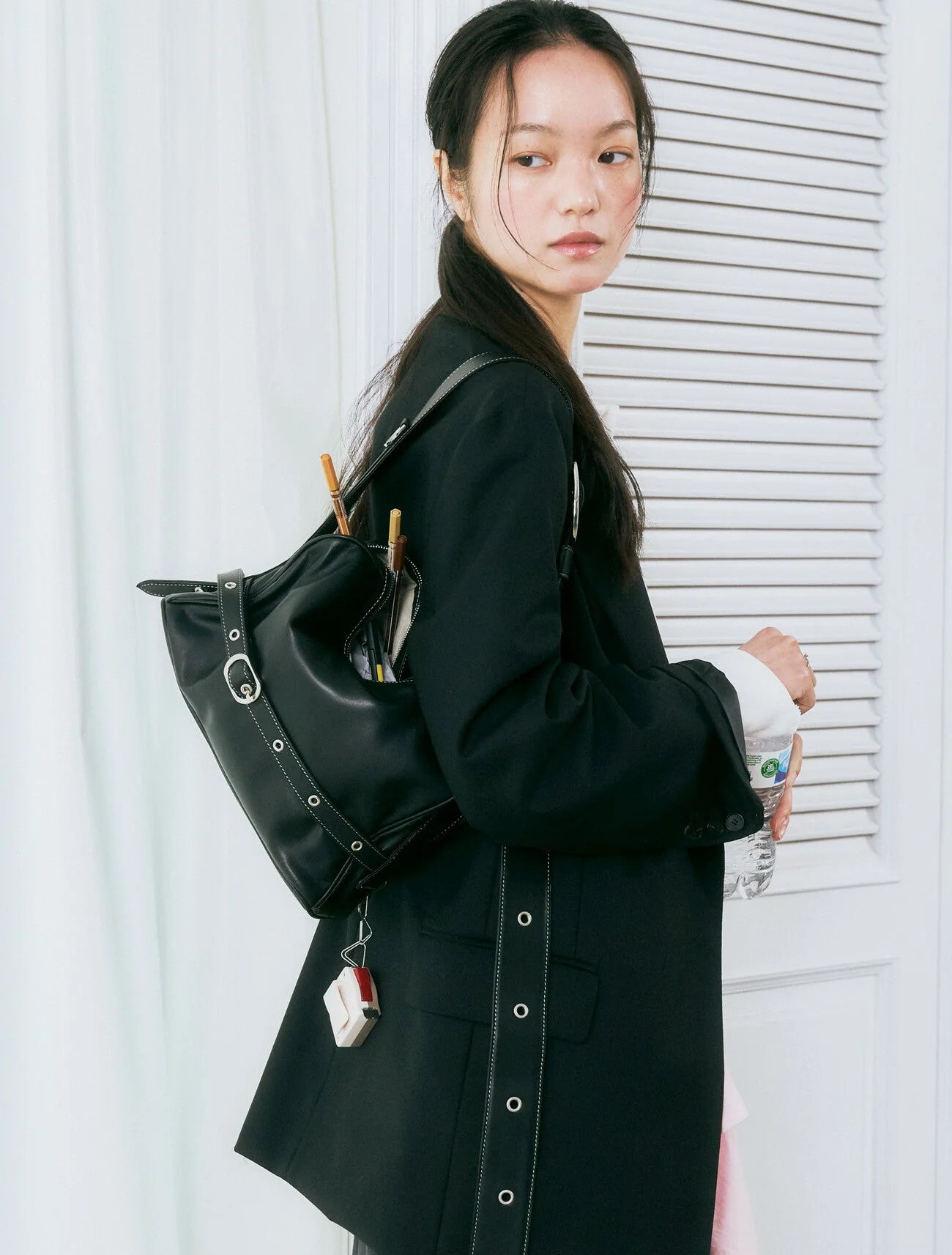 HYEKI POTY LEATHER BAG