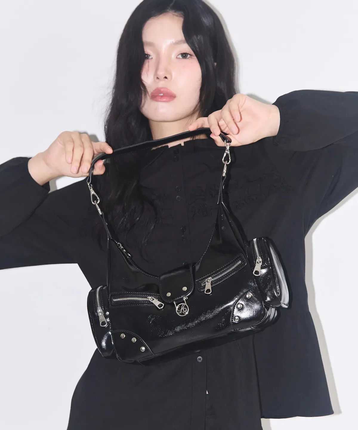 ILLIGO RUBY STUD SHOULDER BAG - Image 2