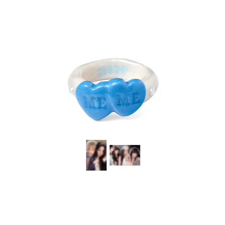 ILLIT - [ILL X NFF] Double Heart Ring