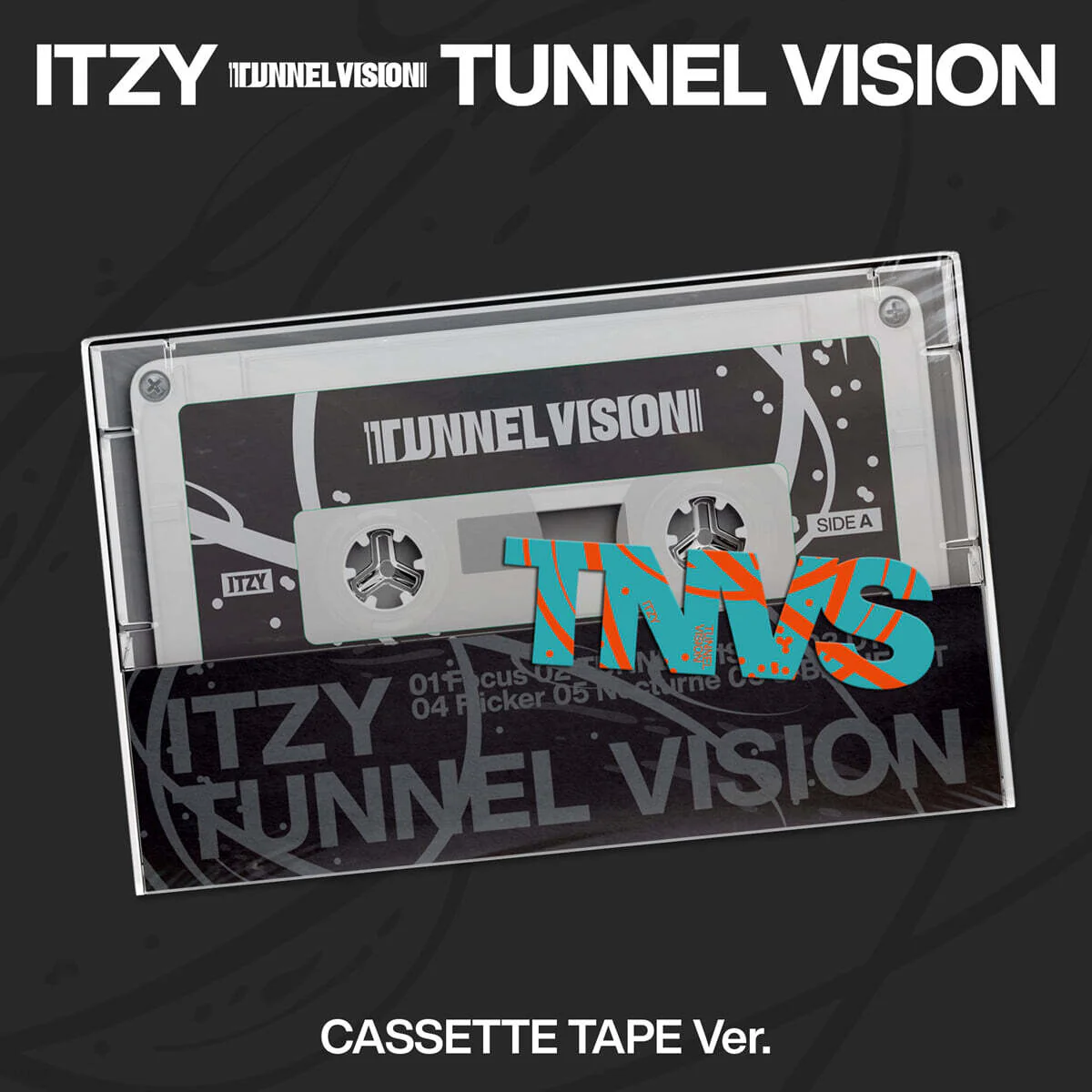 ITZY - 11th Mini Album TUNNEL VISION (Cassette Tape Ver.)