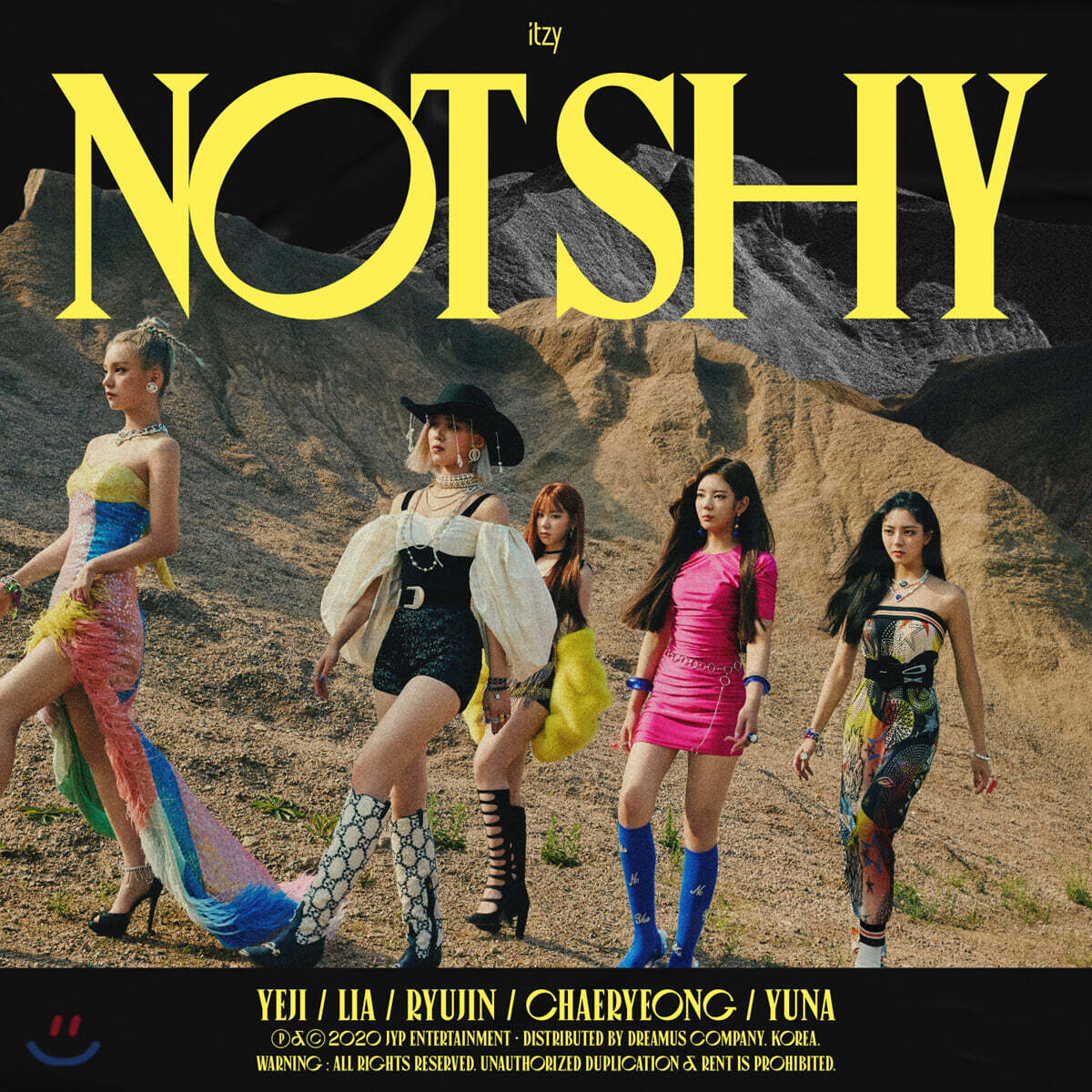 ITZY - 3rd Mini Album Not Shy (Random Ver.)