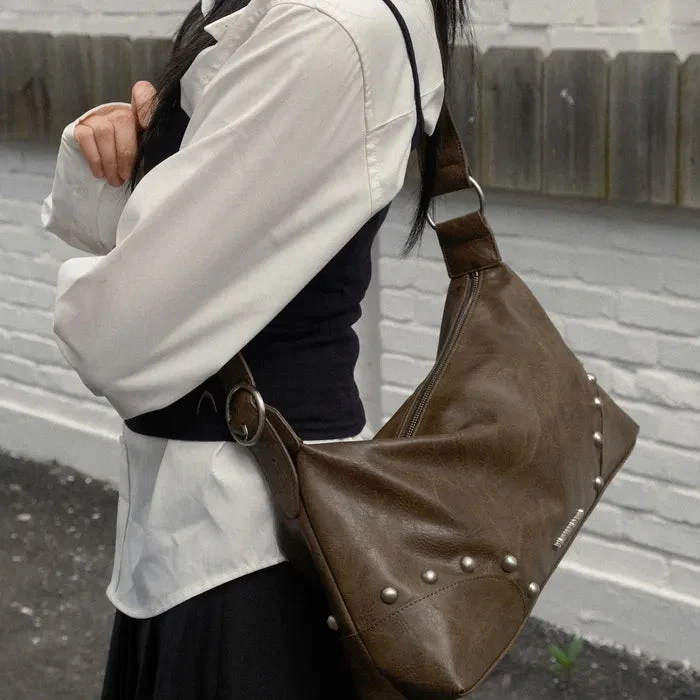 IUGAMAKARAS Studded Hobo Bag - Image 2
