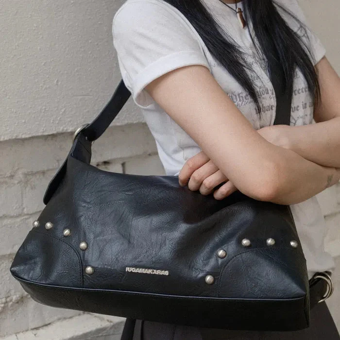 IUGAMAKARAS Studded Hobo Bag - Image 4