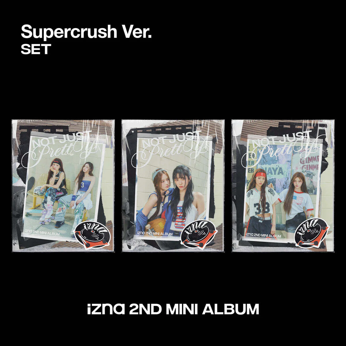 izna - 2nd Mini Album Not Just Pretty (Supercrush Ver.)
