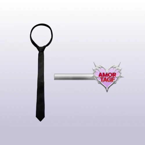 JISOO - [AMORTAGE] TIE + TIE CLIP
