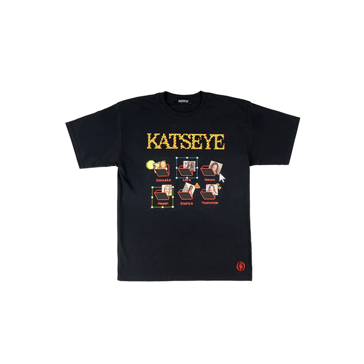 KATSEYE - S/S T-shirts (Black)