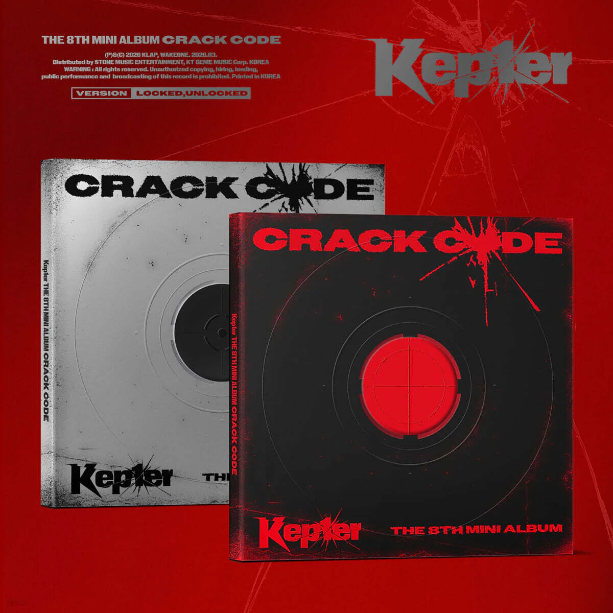 Kep1er - 8th Mini Album CRACK CODE