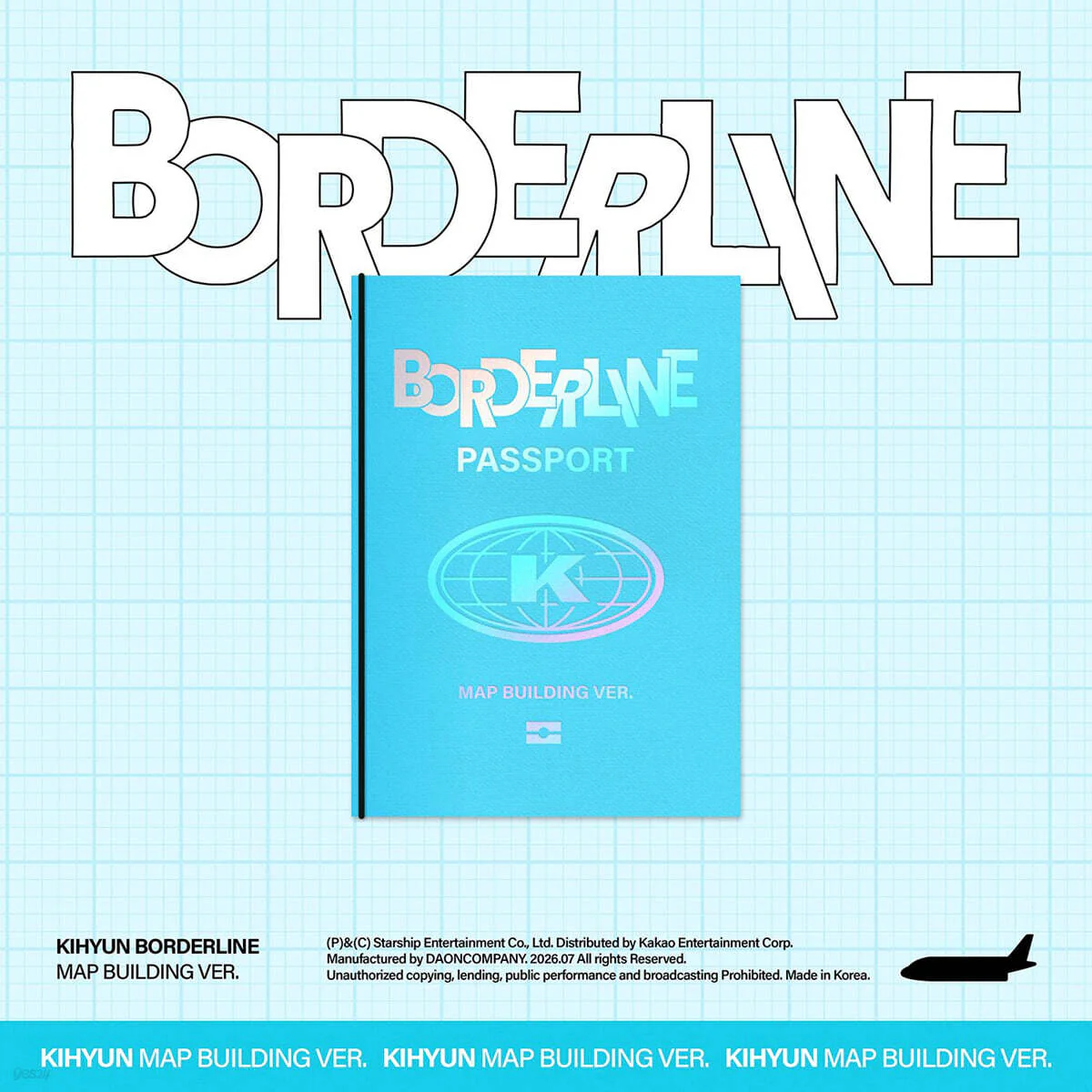 KIHYUN - EP : BORDERLINE (MAP BUILDING VER.)