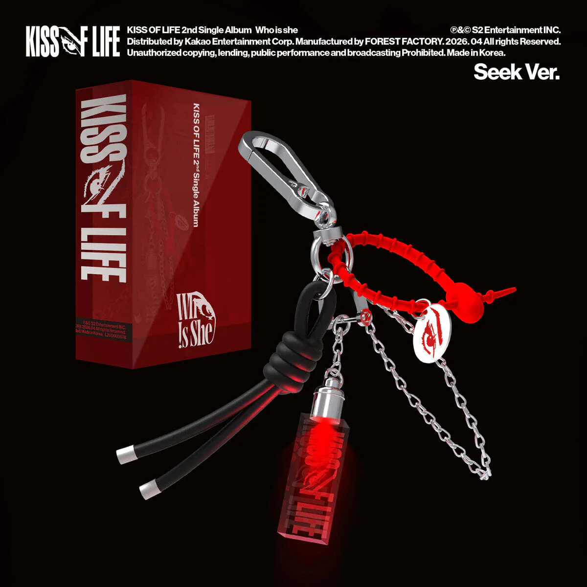 KISS OF LIFE - 2nd Single Album Who is she (Seek Ver.)