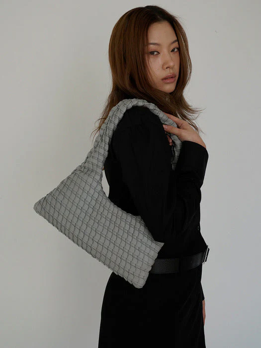 KWANI Textured Hobo Bag Small - Image 3