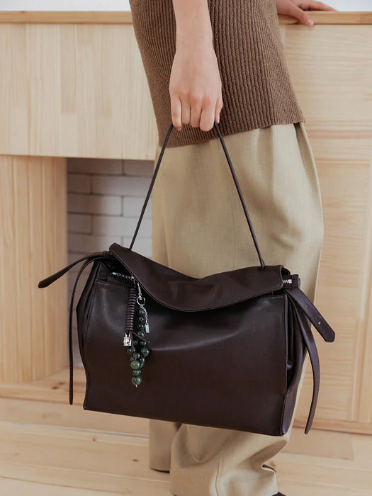 LOEUVRE Trapeze Shoulder Large Bag