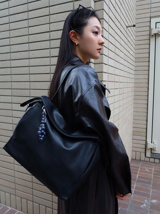 LOEUVRE Trapeze Shoulder Large Bag - Image 2