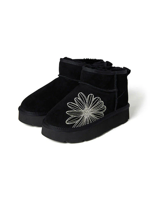 MARDI MERCREDI LESPOMPES CLASSIQUE MINI UGG BOOTS