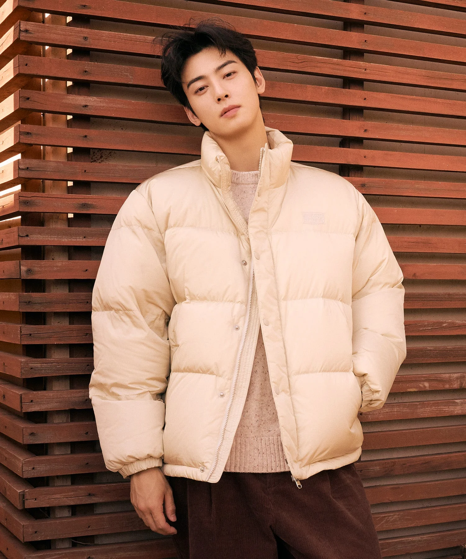 MARITHE FRANCOIS GIRBAUD CLASSIC LOGO DOWN JACKET
