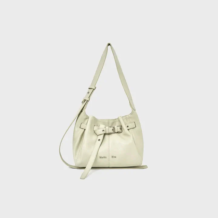 Matin Kim BELTED VOLUNN SMALL BUCKET BAG