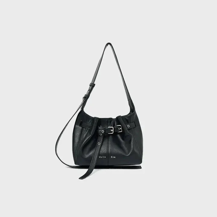 Matin Kim BELTED VOLUNN SMALL BUCKET BAG - Image 2