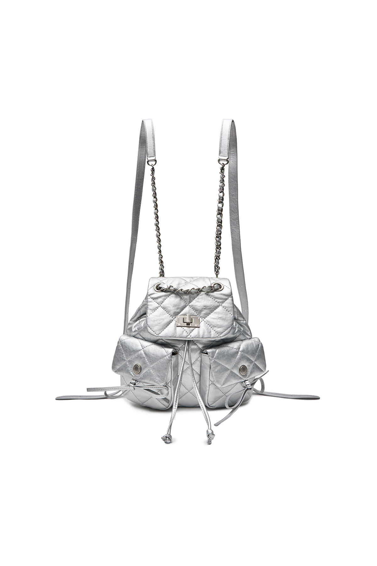 Matin Kim DOUBLE POCKET QUILTING MINI BACKPACK (aespa ningning WEAR) - Image 2