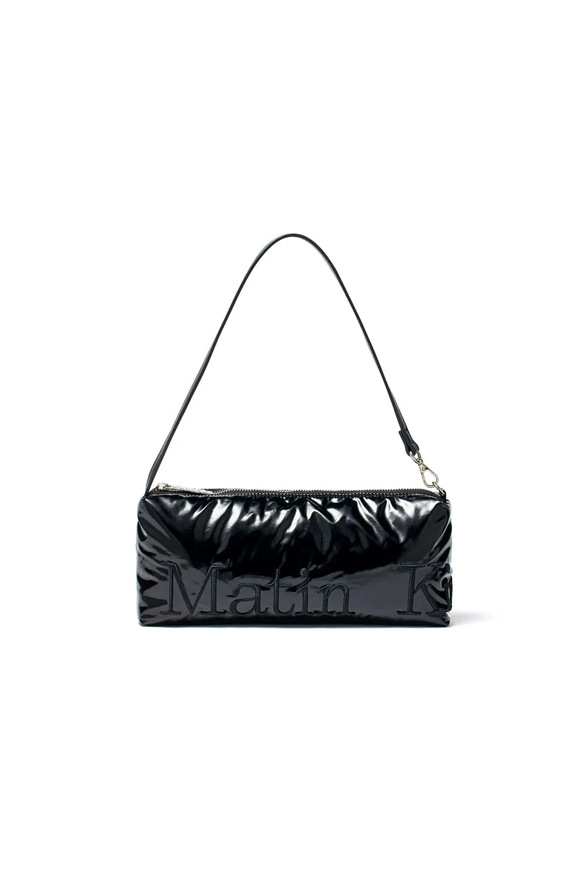 Matin Kim GLOSSY LOGO STITCH MINI SHOULDER BAG