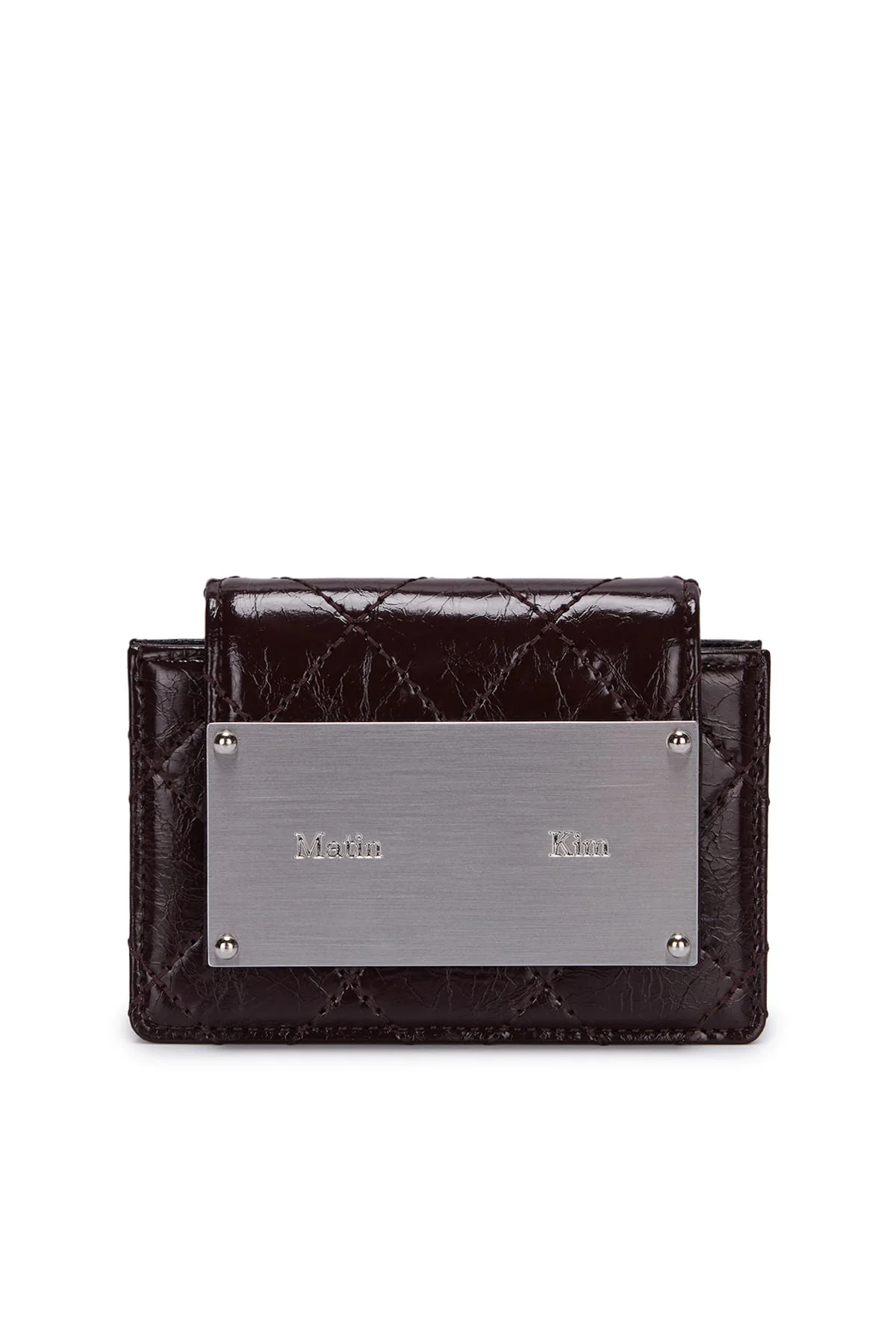 Matin Kim QUILTING ACCORDION WALLET - Image 4