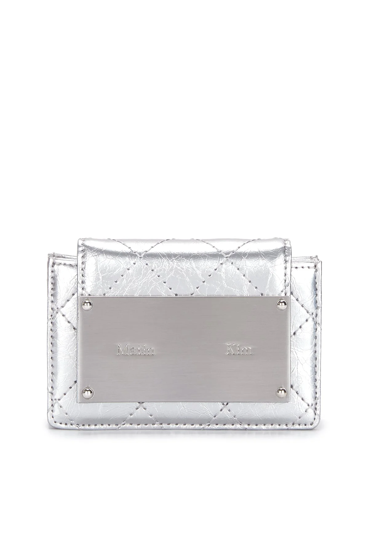 Matin Kim QUILTING ACCORDION WALLET - Image 6