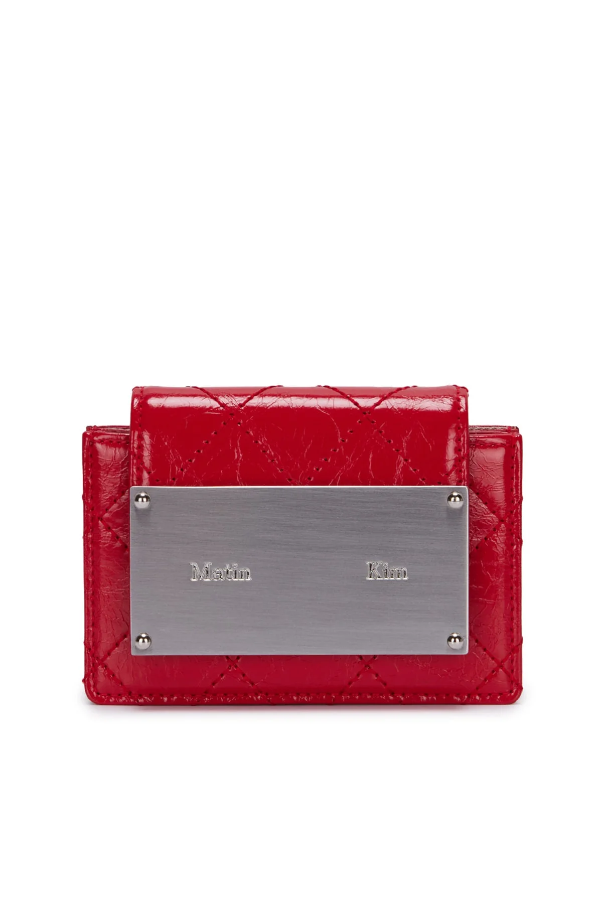 Matin Kim QUILTING ACCORDION WALLET - Image 7