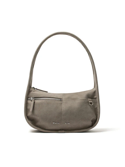 Matin Kim ZIP AROUND SUEDE SHOULDER BAG - Image 2
