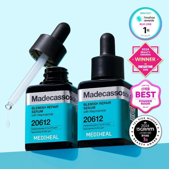 MEDIHEAL  Madecassoside Blemish Repair Serum 40ml (1+1) - Image 2