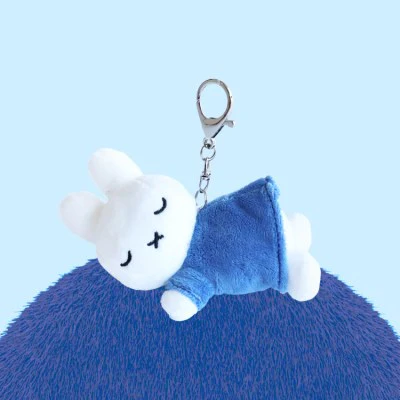 Miffy Sleeping Miffy Keyring - Image 2