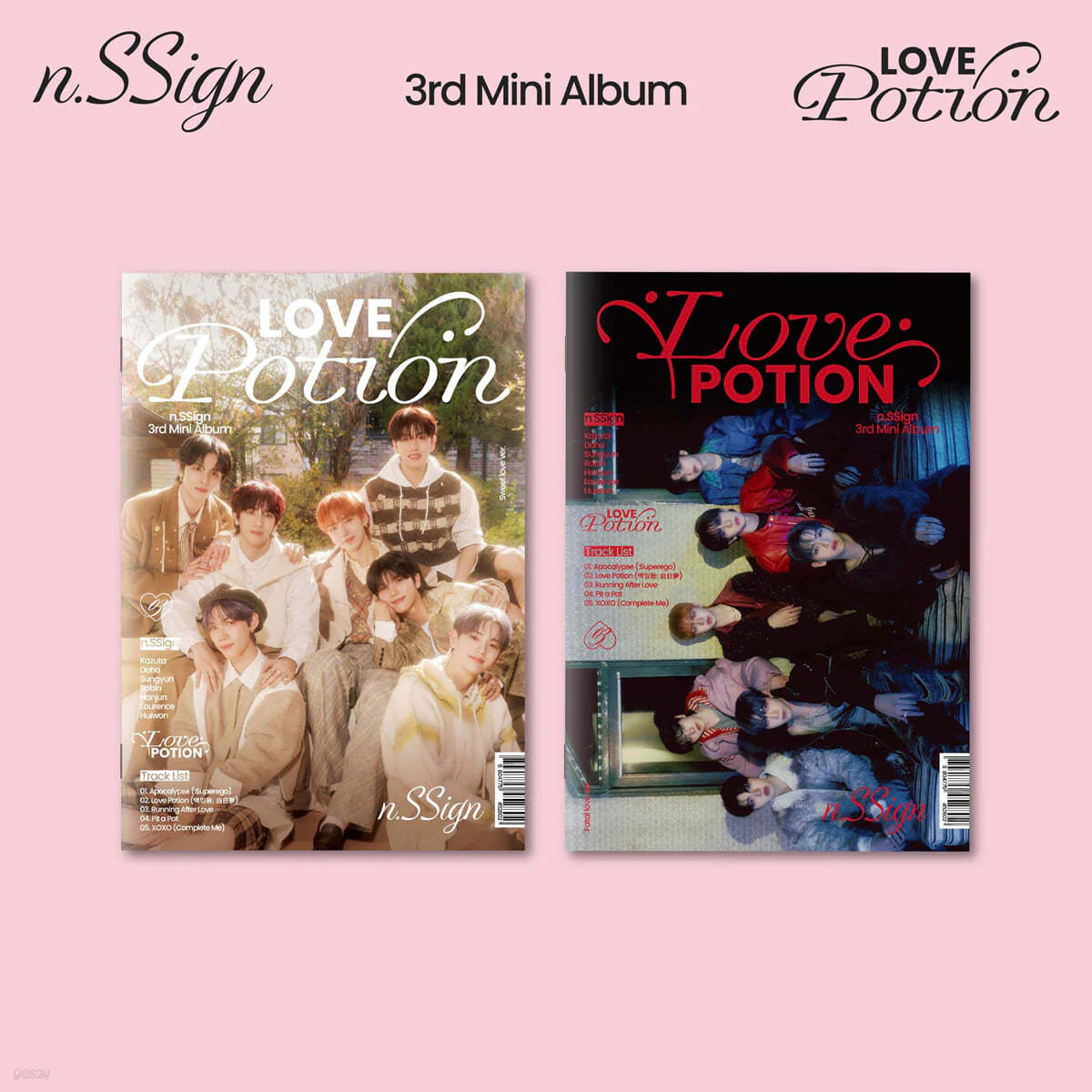 n.SSign - 3rd Mini Album Love Potion