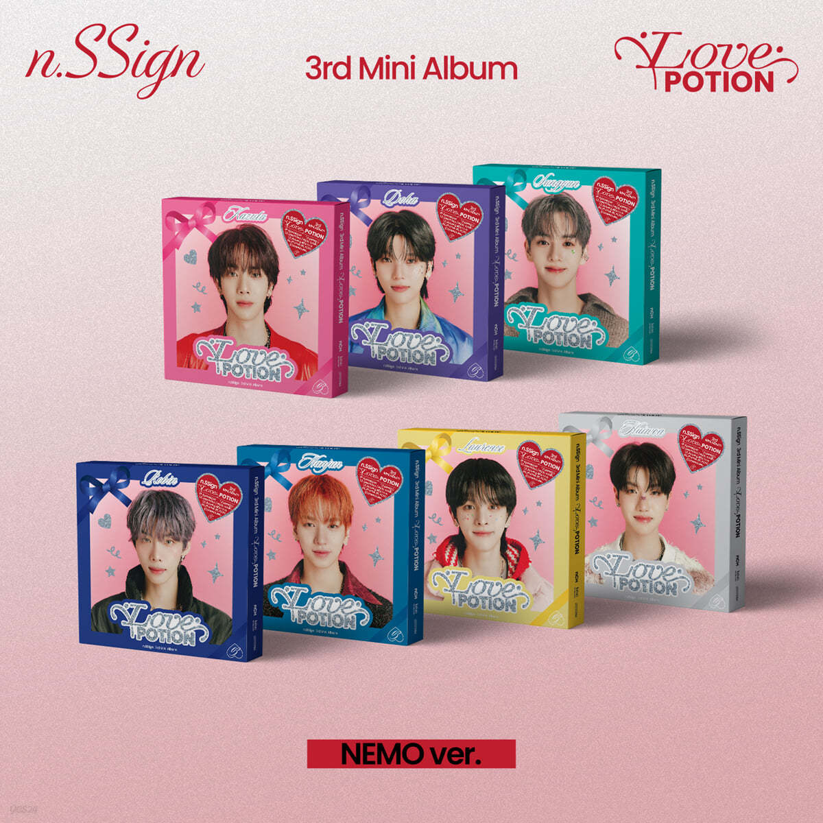 n.SSign - 3rd Mini Album Love Potion (NEMO Ver.)