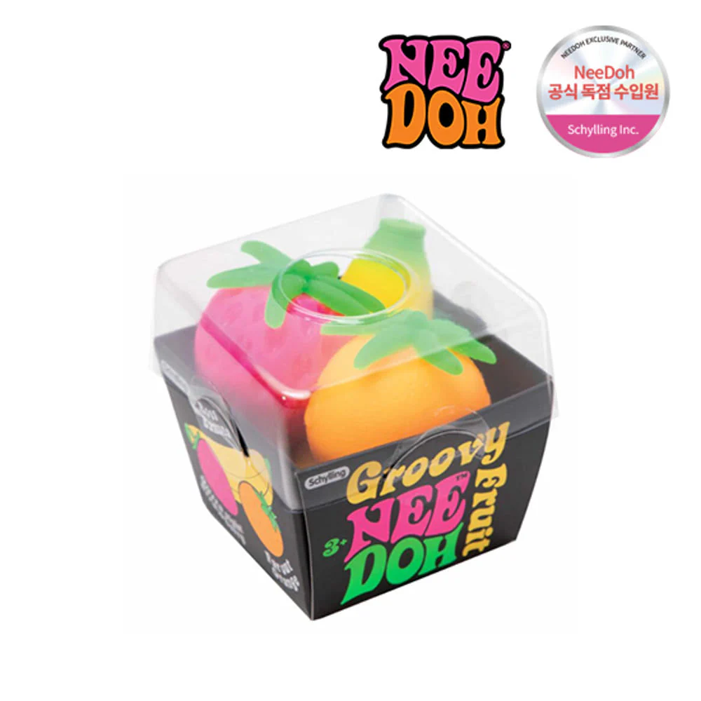 Needoh Fruit Stress Ball 3ea - Image 2