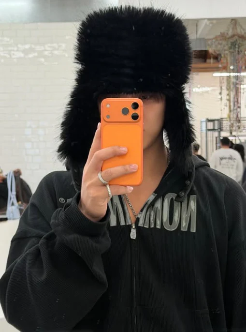 NOMANUAL NM WAFFLE HOODED ZIP-UP (SEVENTEEN Mingyu wear)