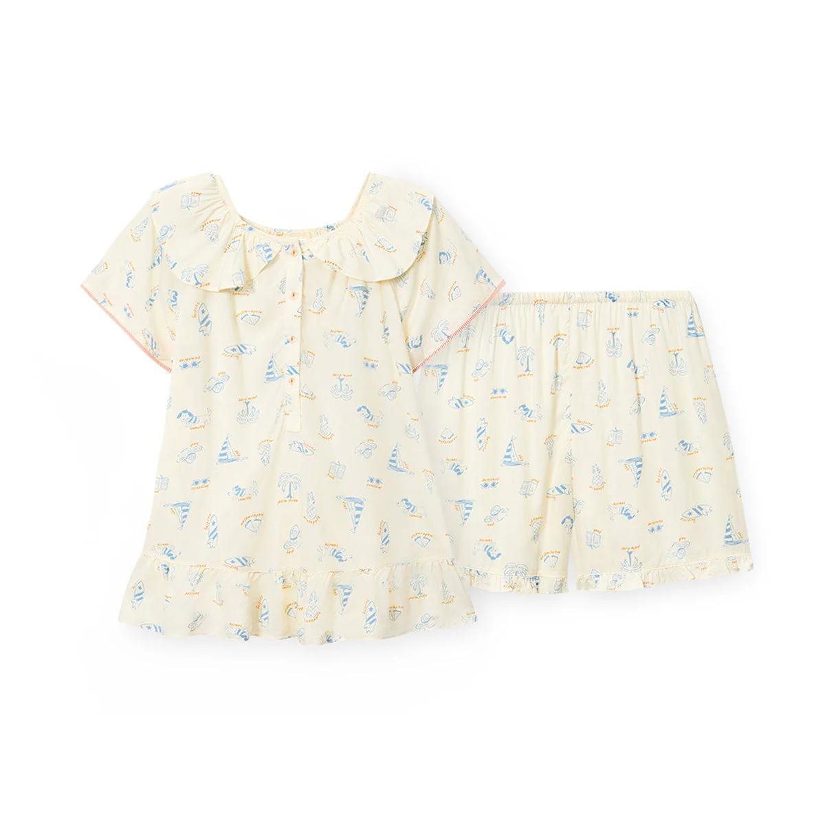 ORCITE D032 Summer Camille Pajama Set