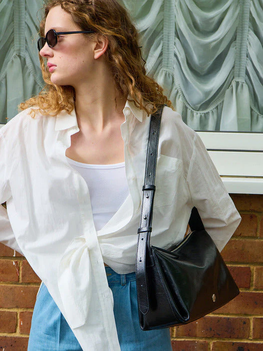 OSTKAKA SOFT SHOULDER LEATHER BAG - Image 3