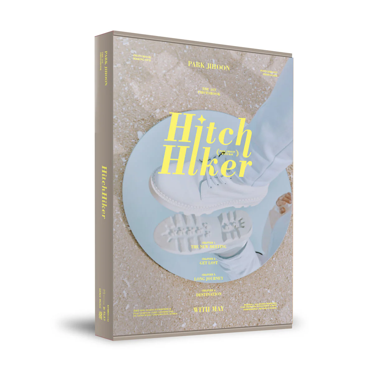 PARK JI HOON - THE 1ST PHOTOBOOK HitchHiker PARK JIHOON WITH MAY