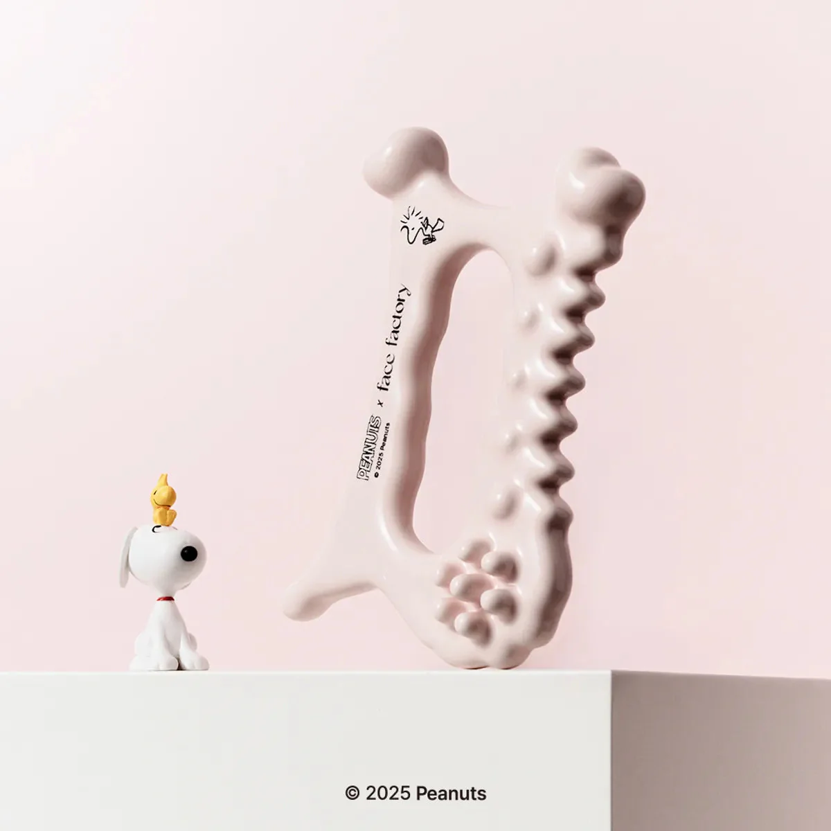 [FACE FACTORY X PEANUTS] Lymphatic Drainage Facial & Body Gua Sha Massager