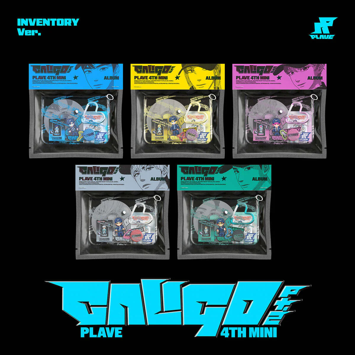 PLAVE - 4th Mini Album Caligo Pt.2 (INVENTORY Ver.) (Random Ver.)
