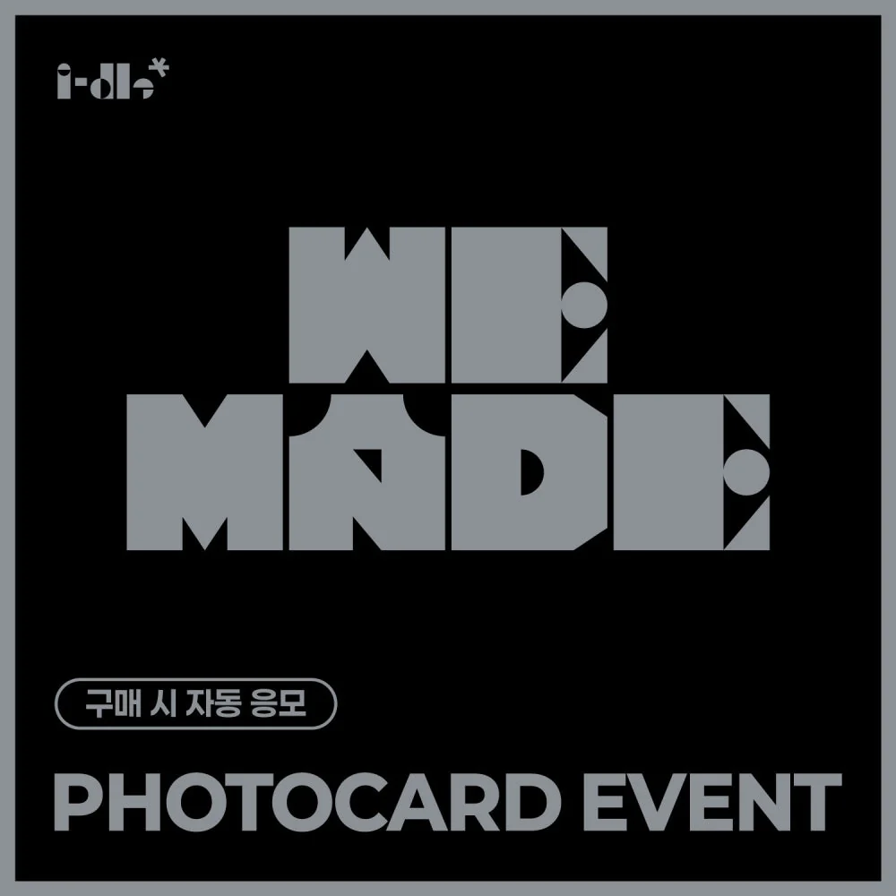 [POB Selectable] i-dle - 9th Mini Album We made