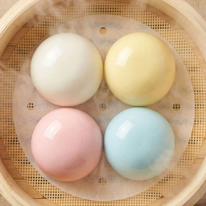 POOM Steamed Bun Mochi Squishy Stress Ball