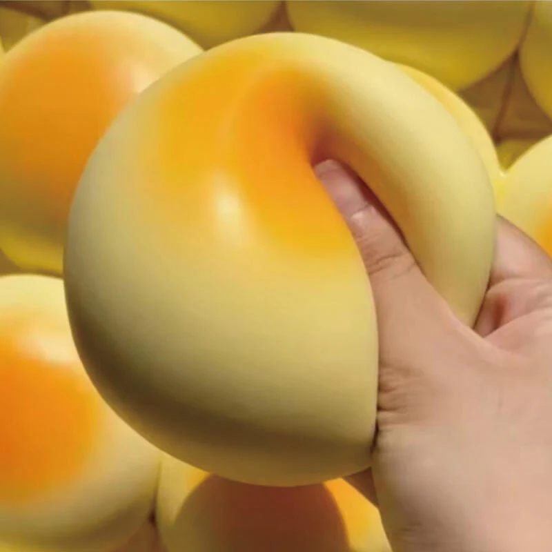 POOM Super Dinner Roll Squishy Stress Ball
