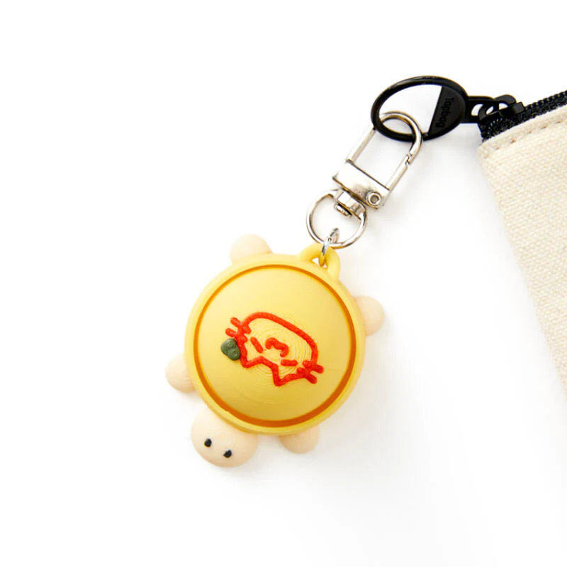 POOM Turtle Omelet Rice Clicker Keyring
