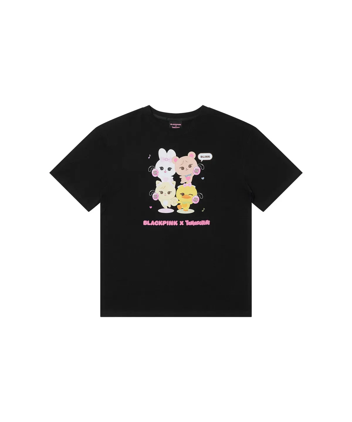 [PRE-ORDER] BLACKPINK - [TAMAGOTCHI] BASIC T-SHIRT_BLACK
