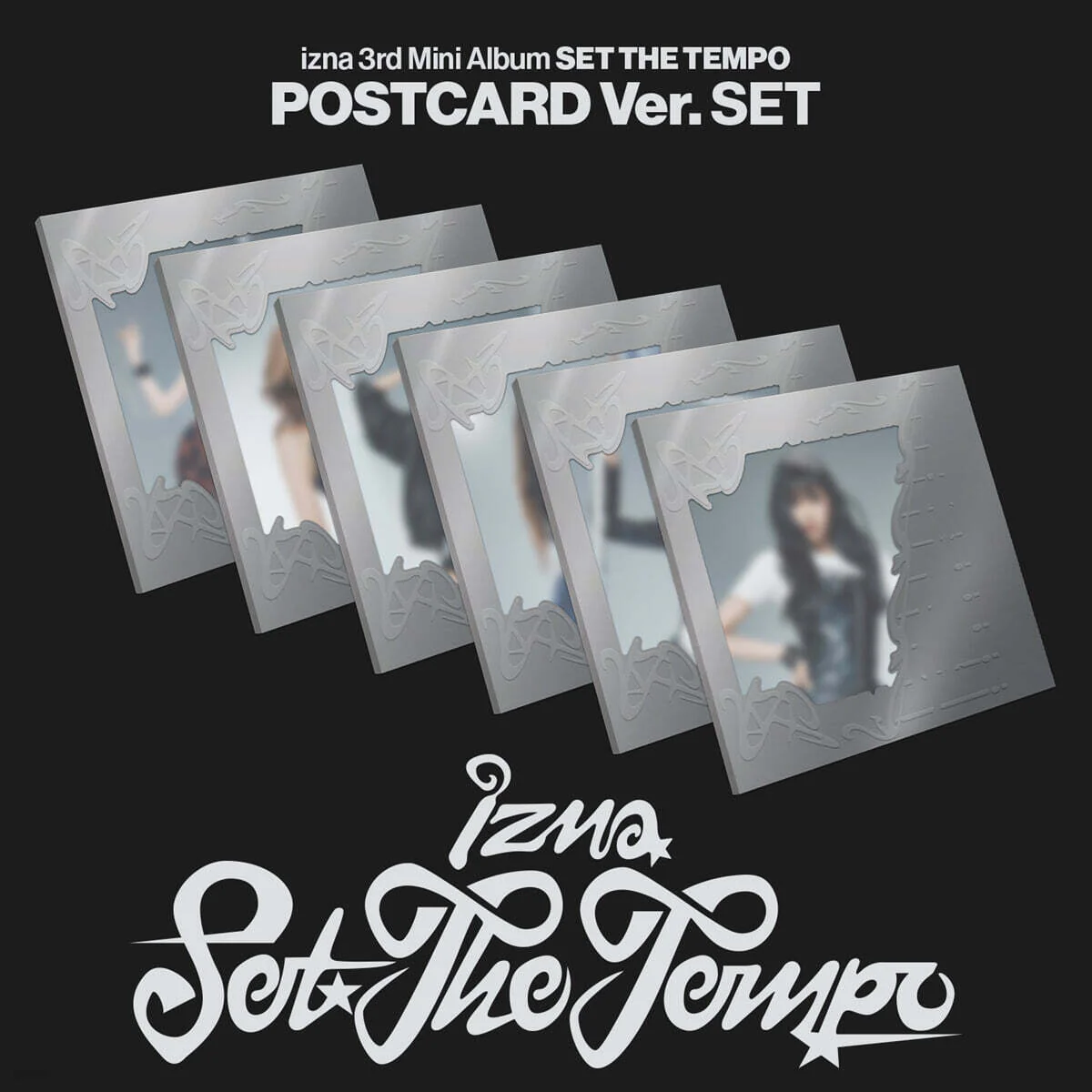 [PRE-ORDER] izna - 3rd Mini Album SET THE TEMPO (POSTCARD Ver.) (Random Ver.)