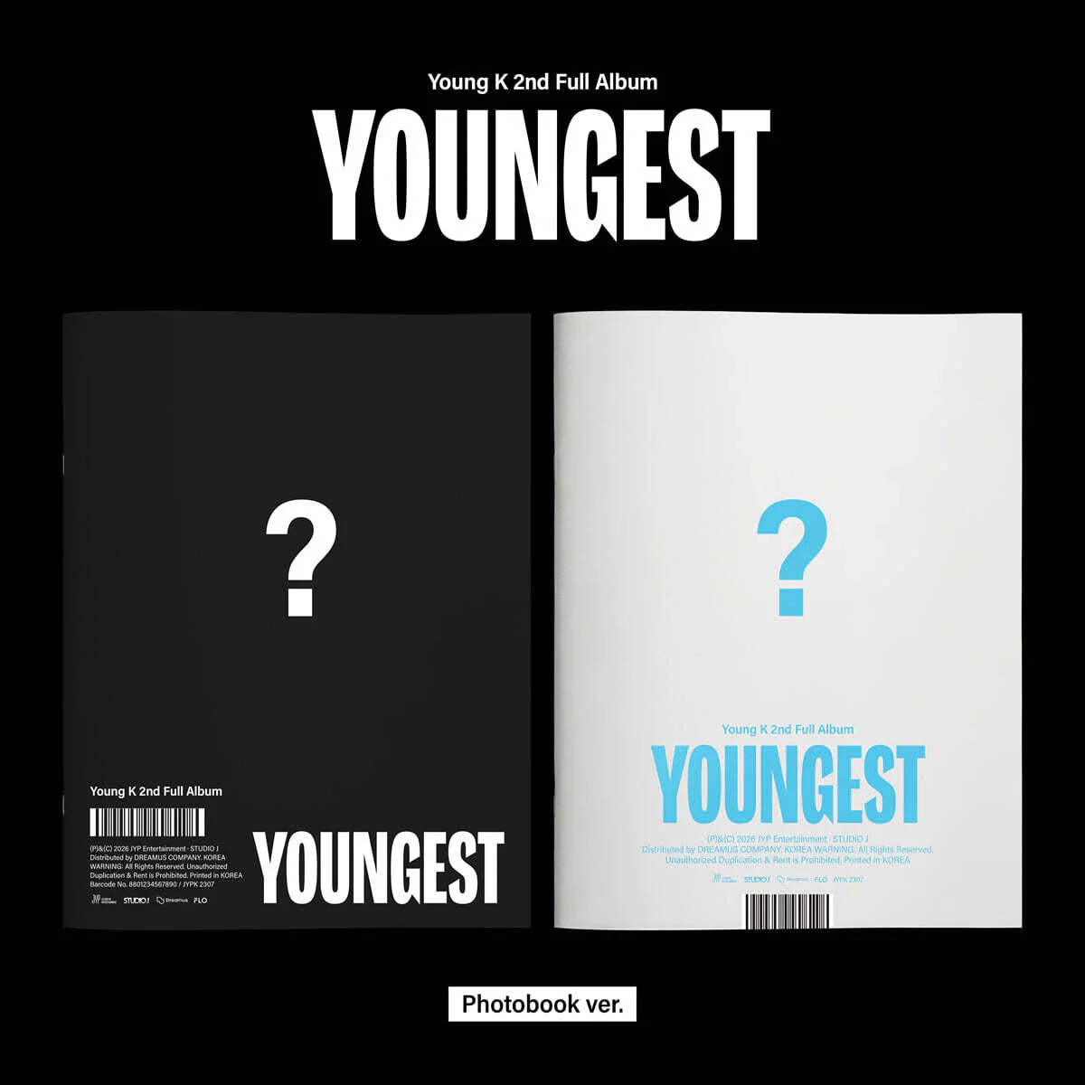 [PRE-ORDER] Young K - 2nd Full Album YOUNGEST