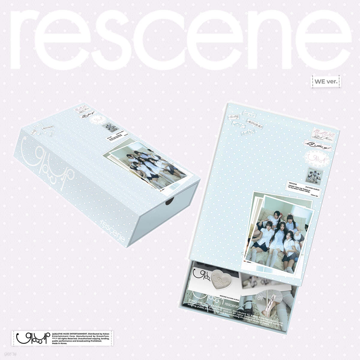 RESCENE - 2nd Mini Album Glow Up (Random Ver.) - Image 2