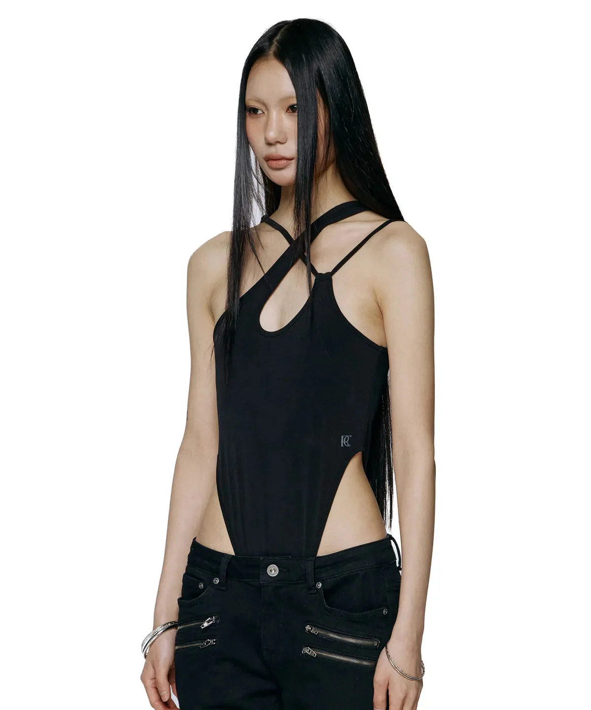 ROCKCAKE Cross Strap Bodysuit - Image 2