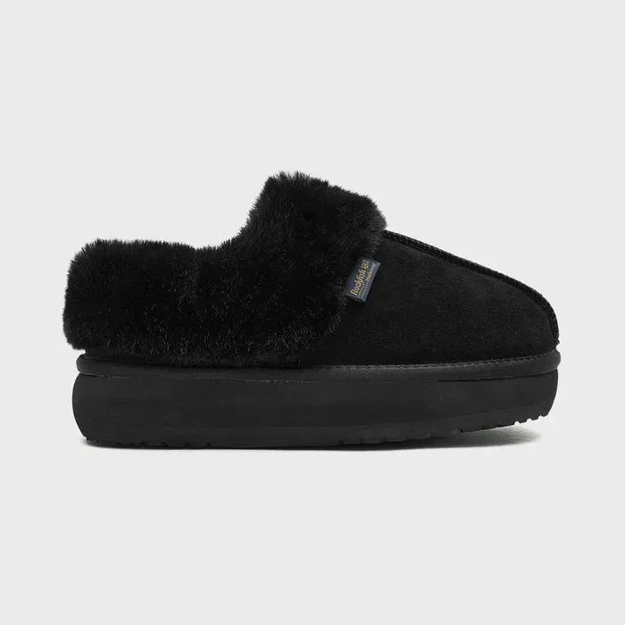 [Rockfish Weatherwear] CLOUDY FLATFORM FUR MULES - Image 4
